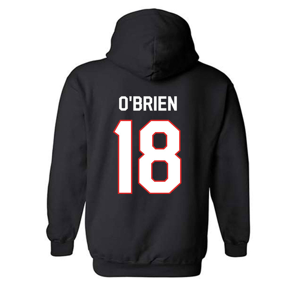 Texas Tech - NCAA Women's Volleyball : Madalyn O'Brien - Classic Shersey Hooded Sweatshirt-1