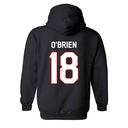 Texas Tech - NCAA Women's Volleyball : Madalyn O'Brien - Classic Shersey Hooded Sweatshirt-1