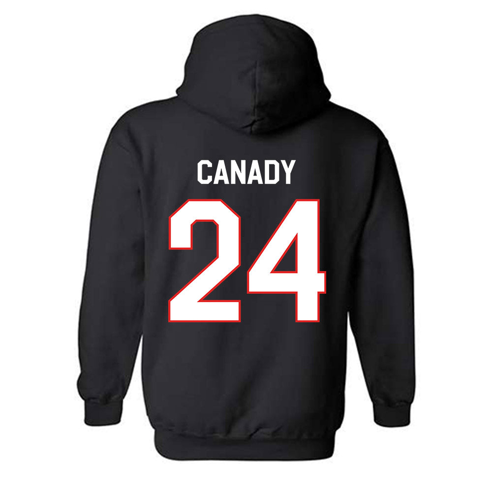 Texas Tech - NCAA Softball : NiJaree Canady - Classic Shersey Hooded Sweatshirt-1