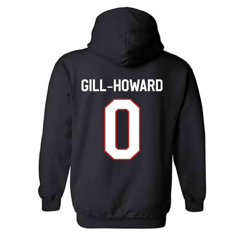 Texas Tech - NCAA Football : Skyler Gill-Howard - Classic Shersey Hooded Sweatshirt-1