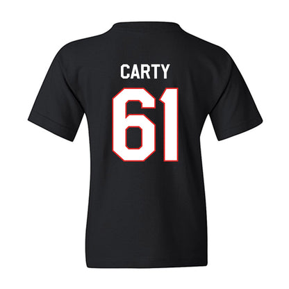 Texas Tech - NCAA Football : Connor Carty - Classic Shersey Youth T-Shirt-1