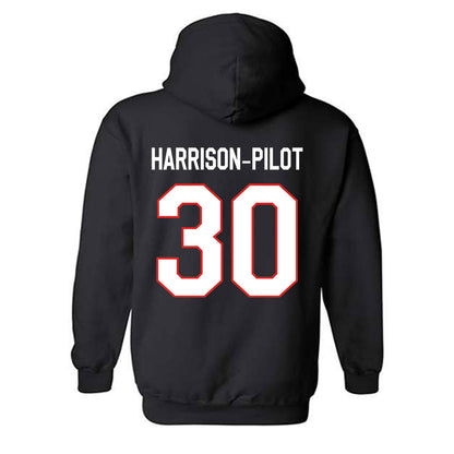 Texas Tech - NCAA Football : Mikal Harrison-Pilot - Classic Shersey Hooded Sweatshirt-1