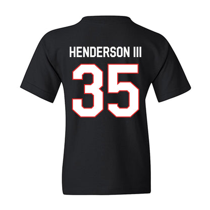 Texas Tech - NCAA Football : Michael Henderson III - Classic Shersey Youth T-Shirt-1