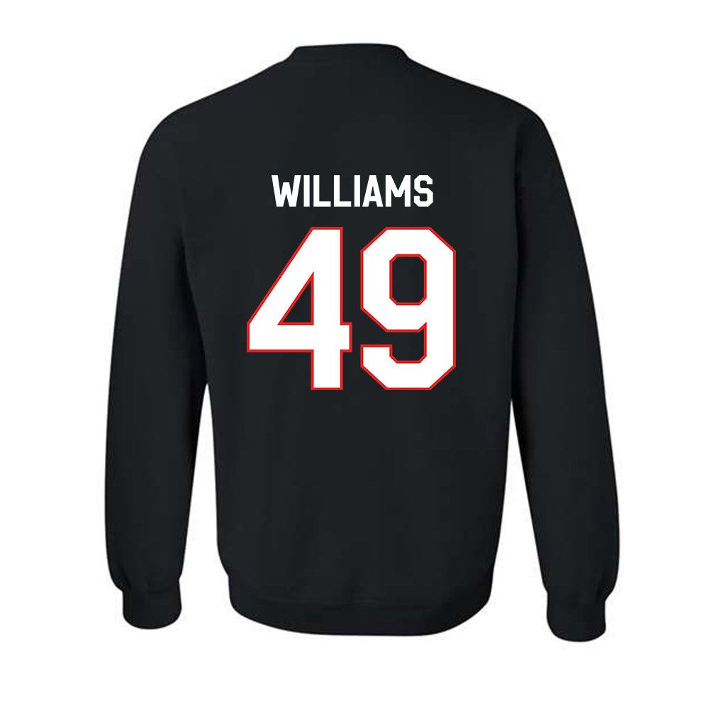 Texas Tech - NCAA Baseball : Carter Williams - Classic Shersey Crewneck Sweatshirt-1