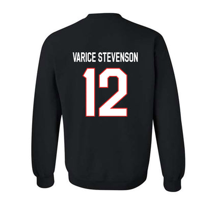 Texas Tech - NCAA Football : Marquez Varice Stevenson - Classic Shersey Crewneck Sweatshirt-1