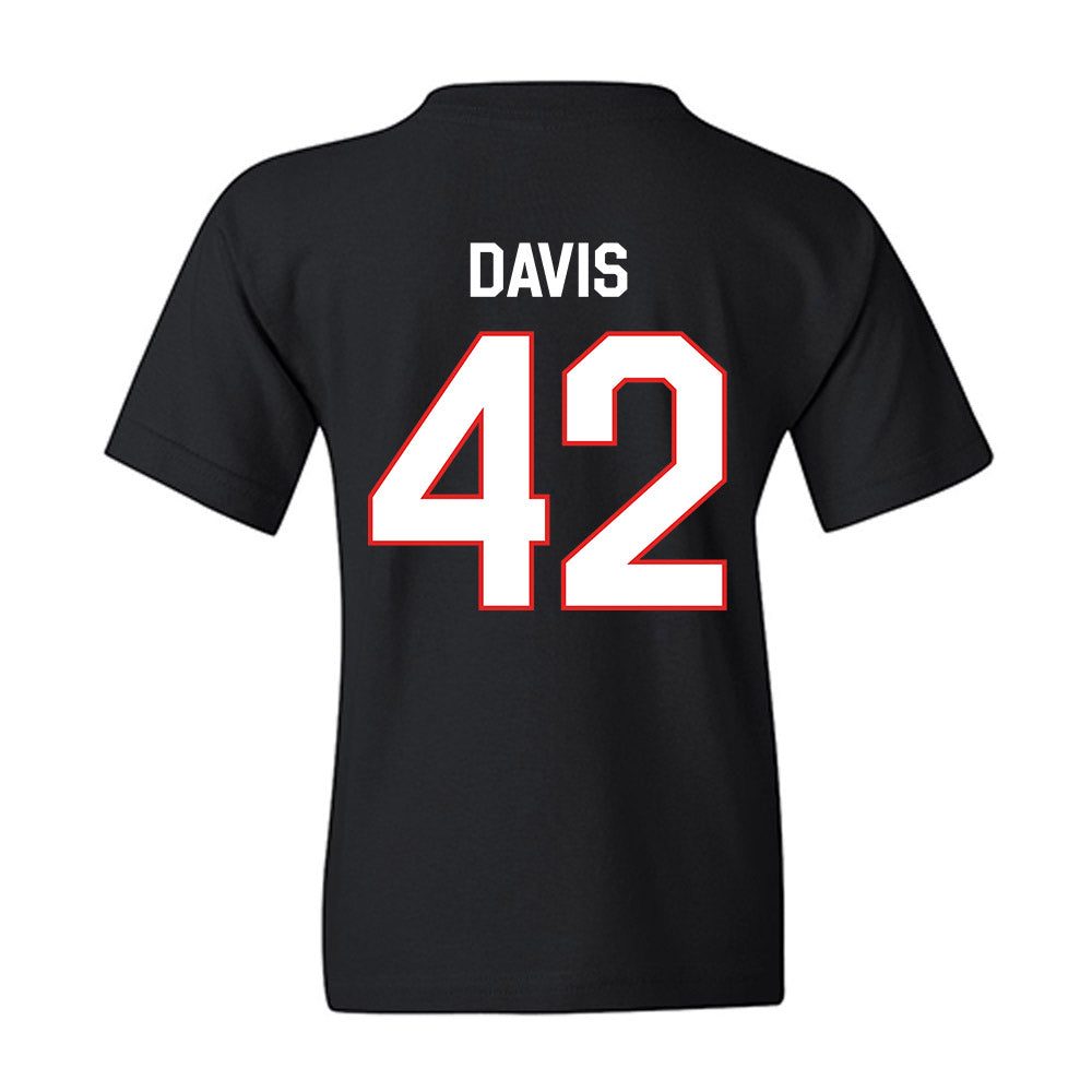 Texas Tech - NCAA Softball : Mihyia Davis - Classic Shersey Youth T-Shirt-1