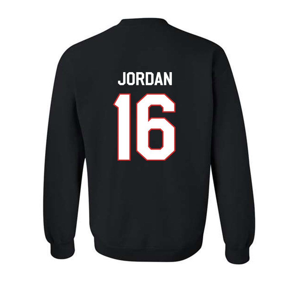 Texas Tech - NCAA Baseball : Will Jordan - Classic Shersey Crewneck Sweatshirt-1