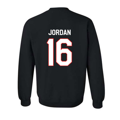 Texas Tech - NCAA Baseball : Will Jordan - Classic Shersey Crewneck Sweatshirt-1