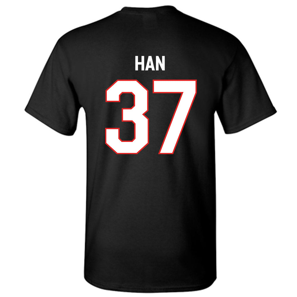 Texas Tech - NCAA Baseball : Heeryun Han - Classic Shersey T-Shirt-1
