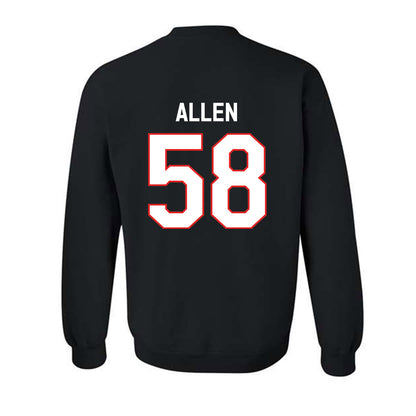 Texas Tech - NCAA Football : Tanner Allen - Classic Shersey Crewneck Sweatshirt-1