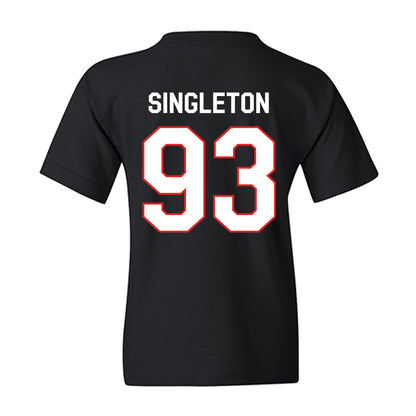 Texas Tech - NCAA Football : Dylan Singleton - Classic Shersey Youth T-Shirt-1