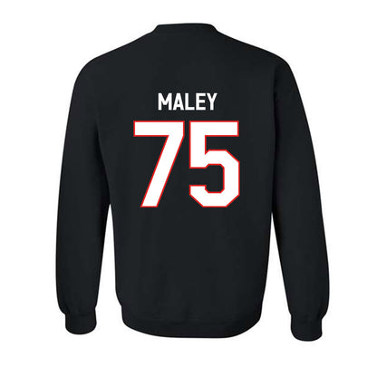 Texas Tech - NCAA Football : Garin Maley - Classic Shersey Crewneck Sweatshirt-1