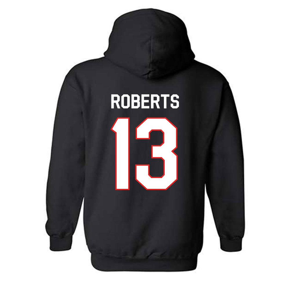 Texas Tech - NCAA Football : Ben Roberts - Classic Shersey Hooded Sweatshirt-1