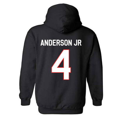 Texas Tech - NCAA Men's Basketball : Chris Anderson Jr - Classic Shersey Hooded Sweatshirt-1