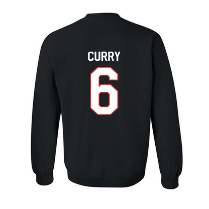 Texas Tech - NCAA Football : John Curry - Classic Shersey Crewneck Sweatshirt-1