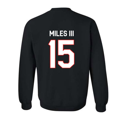 Texas Tech - NCAA Football : Oliver Miles III - Classic Shersey Crewneck Sweatshirt-1