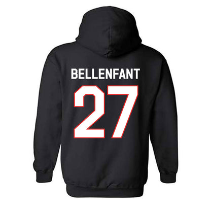 Texas Tech - NCAA Football : Upton Bellenfant - Classic Shersey Hooded Sweatshirt-1