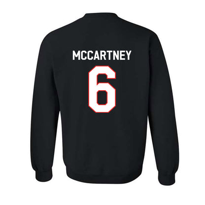 Texas Tech - NCAA Women's Soccer : Emilie McCartney - Classic Shersey Crewneck Sweatshirt-1