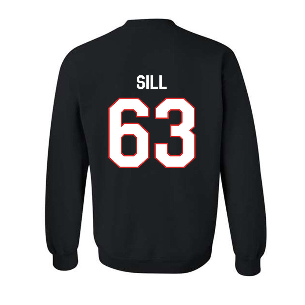 Texas Tech - NCAA Football : Daniel Sill - Classic Shersey Crewneck Sweatshirt-1