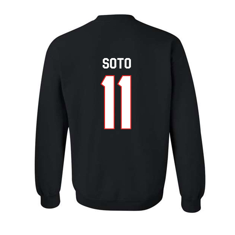 Texas Tech - NCAA Women's Soccer : Chloe Soto - Classic Shersey Crewneck Sweatshirt-1