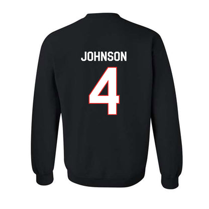 Texas Tech - NCAA Baseball : Kendyl Johnson - Classic Shersey Crewneck Sweatshirt-1