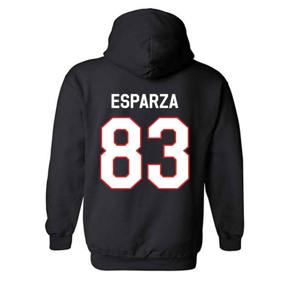 Texas Tech - NCAA Football : Jack Esparza - Classic Shersey Hooded Sweatshirt-1