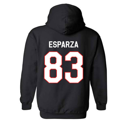 Texas Tech - NCAA Football : Jack Esparza - Classic Shersey Hooded Sweatshirt-1