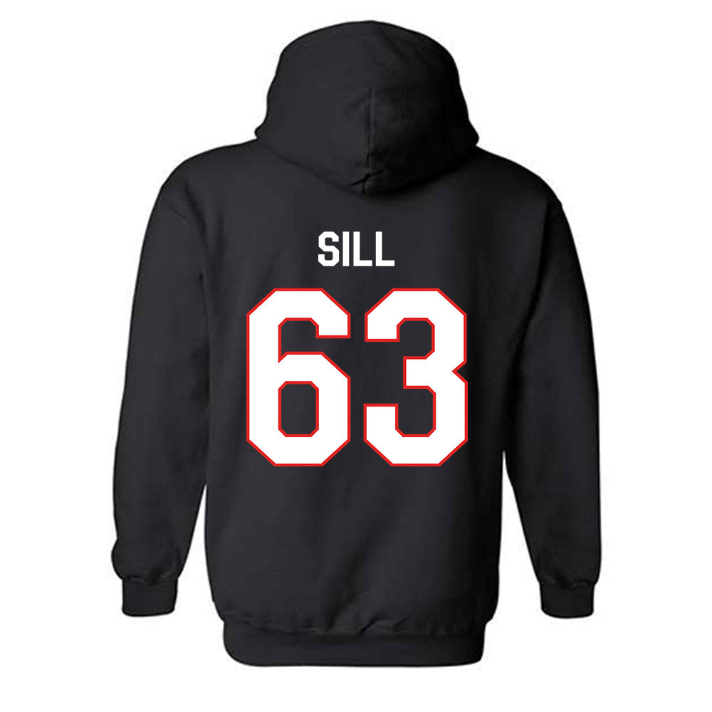 Texas Tech - NCAA Football : Daniel Sill - Classic Shersey Hooded Sweatshirt-1