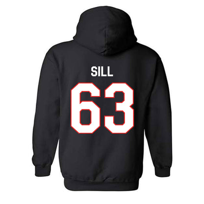 Texas Tech - NCAA Football : Daniel Sill - Classic Shersey Hooded Sweatshirt-1