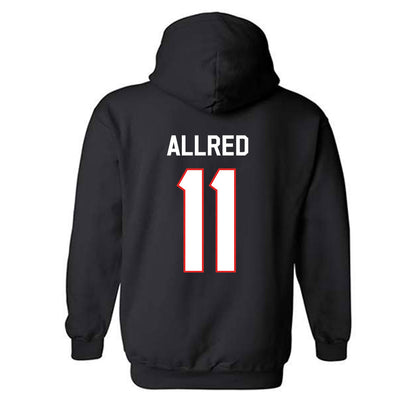 Texas Tech - NCAA Softball : Lauren Allred - Classic Shersey Hooded Sweatshirt-1