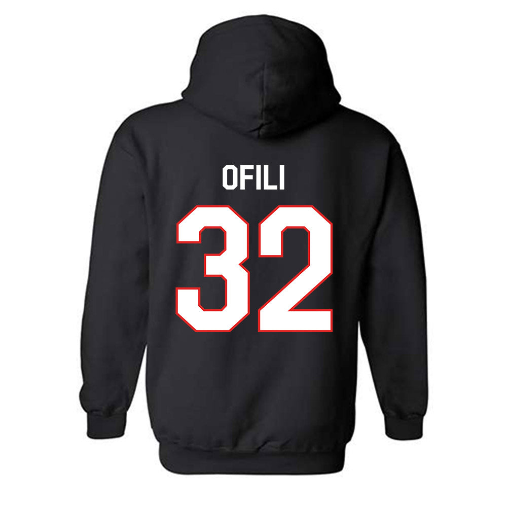 Texas Tech - NCAA Football : Cheta Ofili - Classic Shersey Hooded Sweatshirt-1