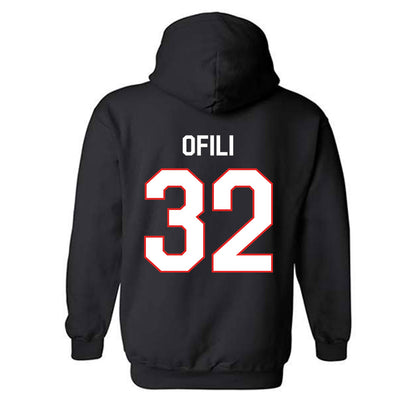 Texas Tech - NCAA Football : Cheta Ofili - Classic Shersey Hooded Sweatshirt-1