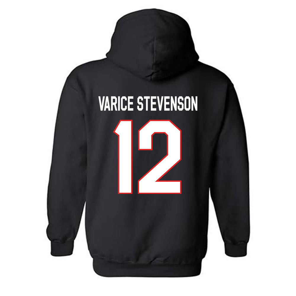 Texas Tech - NCAA Football : Marquez Varice Stevenson - Classic Shersey Hooded Sweatshirt-1
