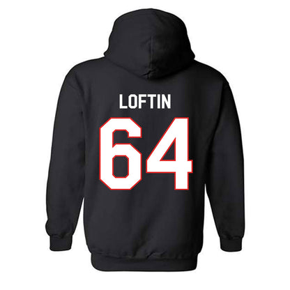 Texas Tech - NCAA Football : Jurrien Loftin - Classic Shersey Hooded Sweatshirt-1