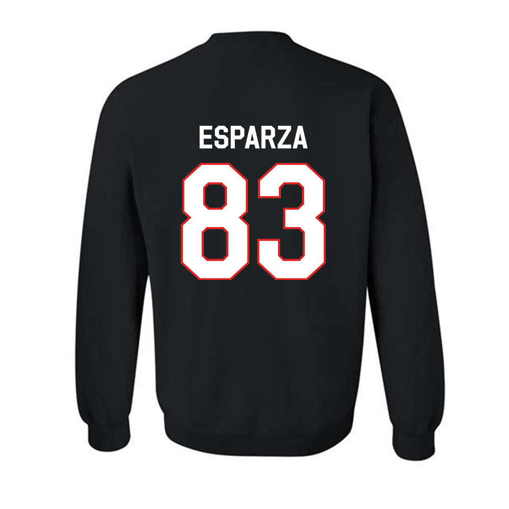 Texas Tech - NCAA Football : Jack Esparza - Classic Shersey Crewneck Sweatshirt-1