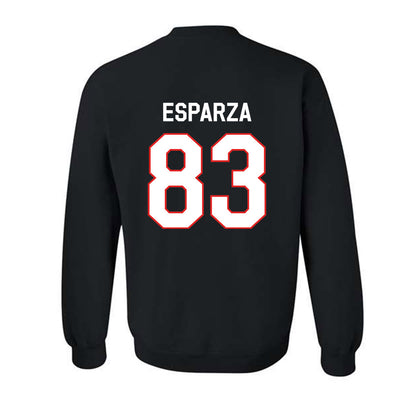 Texas Tech - NCAA Football : Jack Esparza - Classic Shersey Crewneck Sweatshirt-1