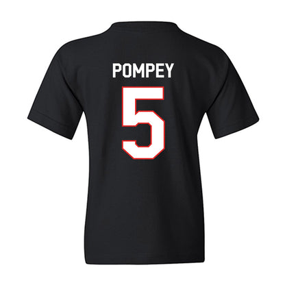 Texas Tech - NCAA Baseball : Tj Pompey - Classic Shersey Youth T-Shirt-1