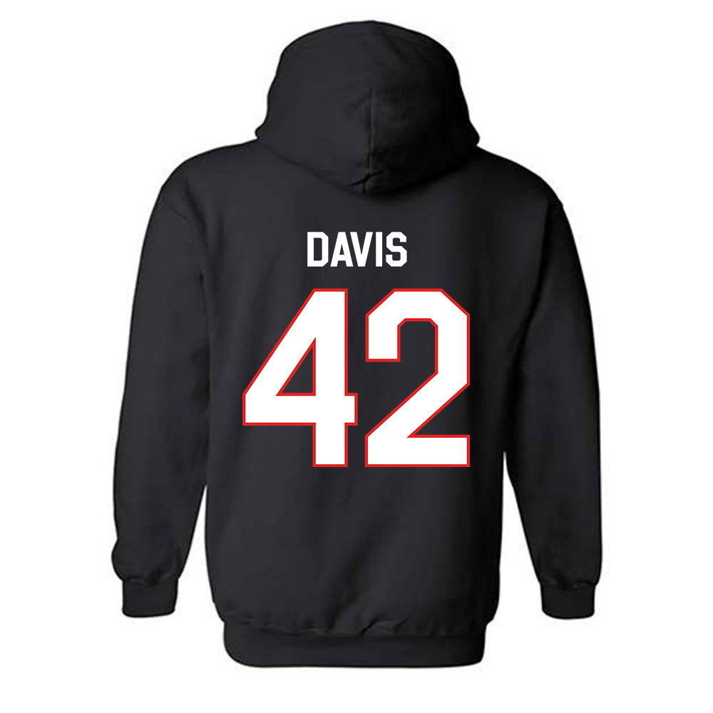 Texas Tech - NCAA Softball : Mihyia Davis - Classic Shersey Hooded Sweatshirt-1