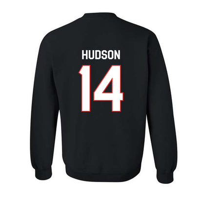 Texas Tech - NCAA Football : Micah Hudson - Classic Shersey Crewneck Sweatshirt-1
