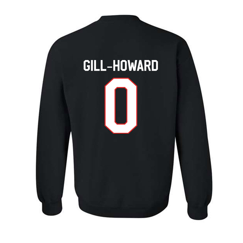 Texas Tech - NCAA Football : Skyler Gill-Howard - Classic Shersey Crewneck Sweatshirt-1
