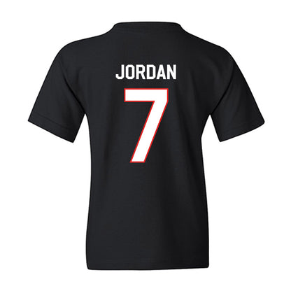 Texas Tech - NCAA Football : Brenden Jordan - Classic Shersey Youth T-Shirt-1