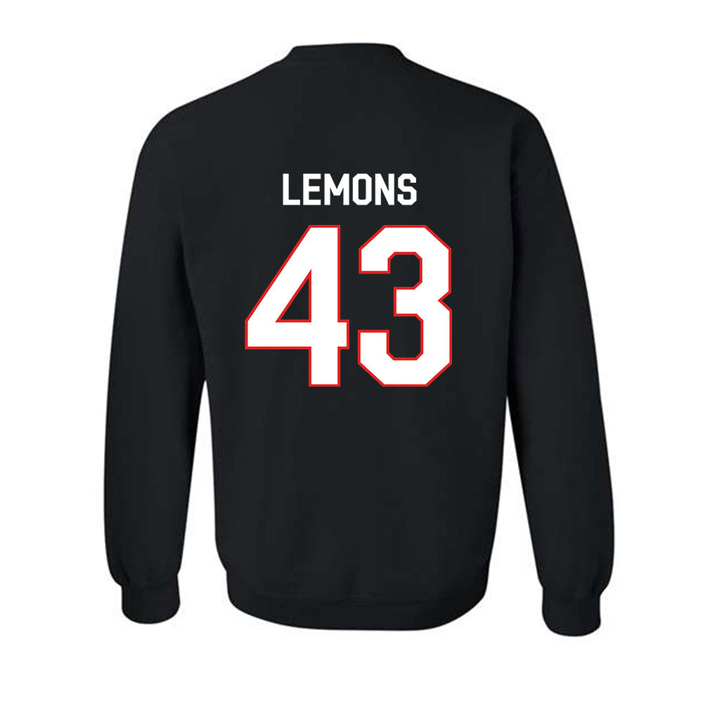 Texas Tech - NCAA Football : Chris Lemons - Classic Shersey Crewneck Sweatshirt-1