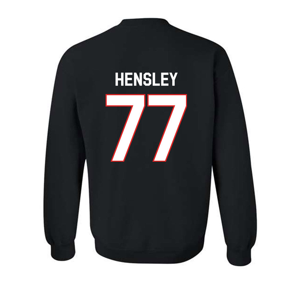 Texas Tech - NCAA Softball : Timber Hensley - Classic Shersey Crewneck Sweatshirt-1