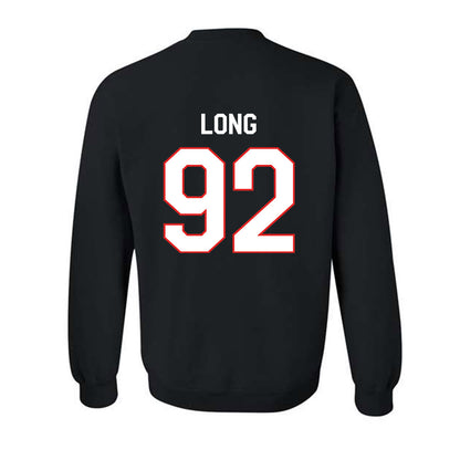 Texas Tech - NCAA Football : Kasen Long - Classic Shersey Crewneck Sweatshirt-1