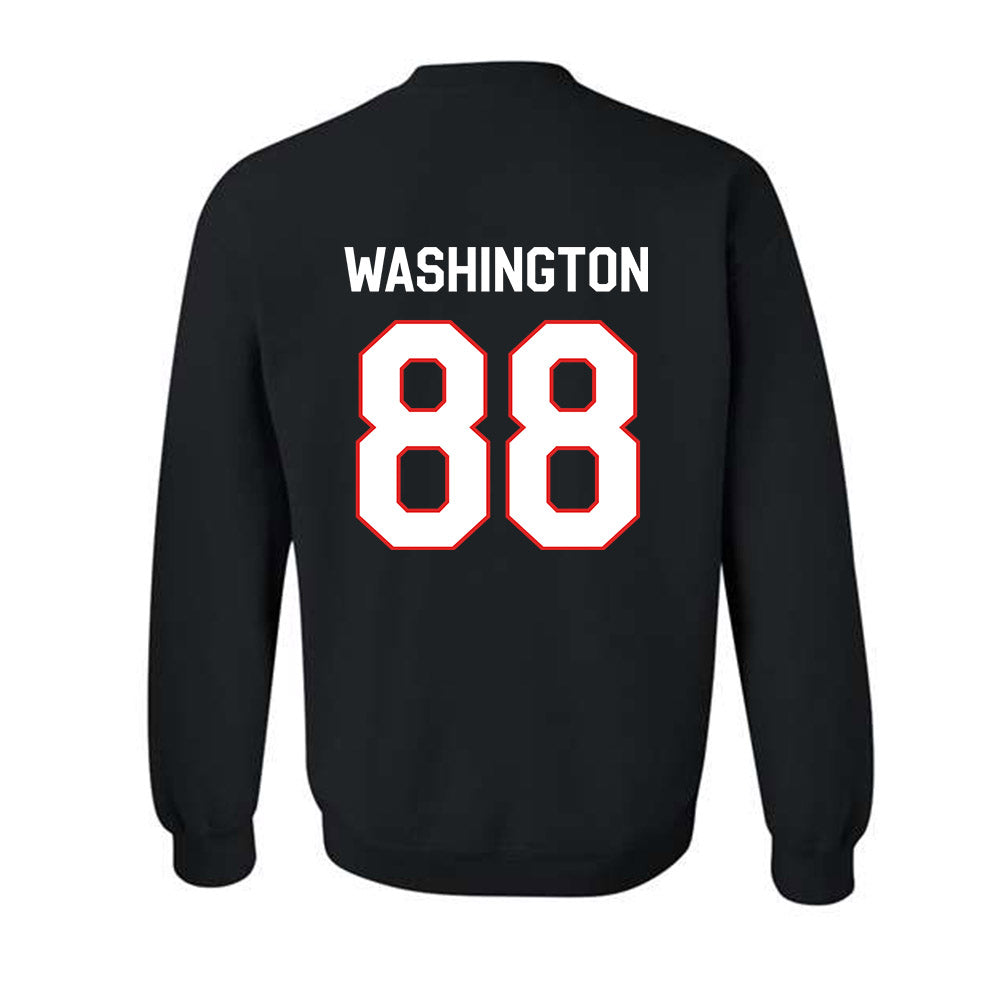 Texas Tech - NCAA Football : Amier Washington - Classic Shersey Crewneck Sweatshirt-1