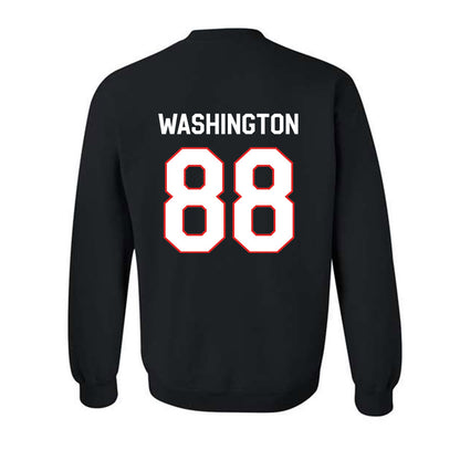 Texas Tech - NCAA Football : Amier Washington - Classic Shersey Crewneck Sweatshirt-1