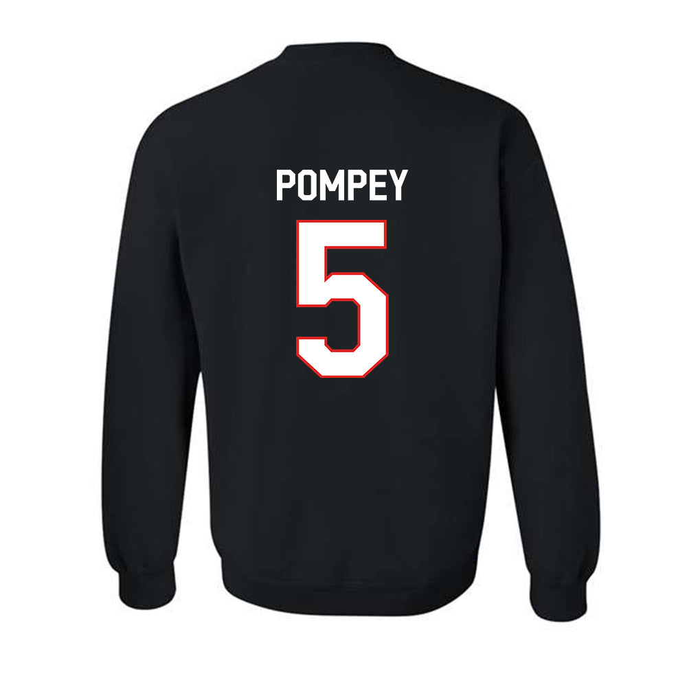 Texas Tech - NCAA Baseball : Tj Pompey - Classic Shersey Crewneck Sweatshirt-1