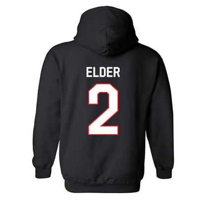 Texas Tech - NCAA Softball : Demi Elder - Classic Shersey Hooded Sweatshirt-1
