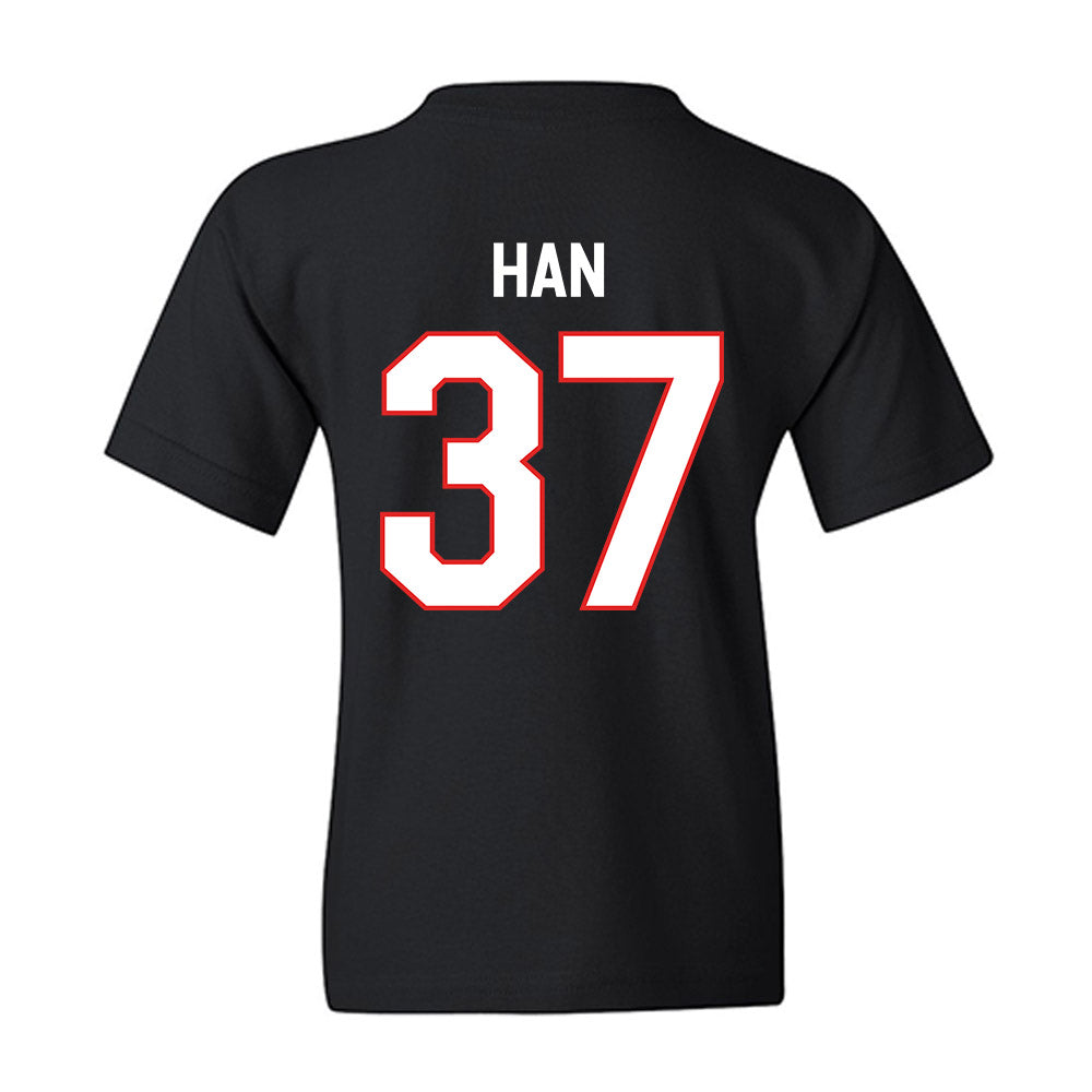 Texas Tech - NCAA Baseball : Heeryun Han - Classic Shersey Youth T-Shirt-1