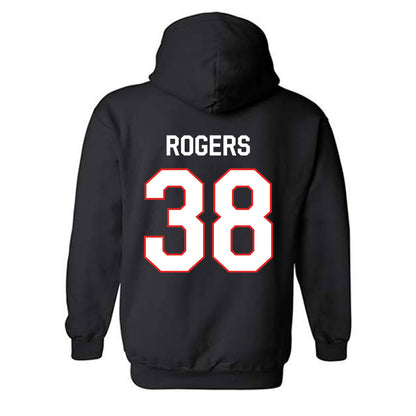 Texas Tech - NCAA Baseball : Jacob Rogers - Classic Shersey Hooded Sweatshirt-1